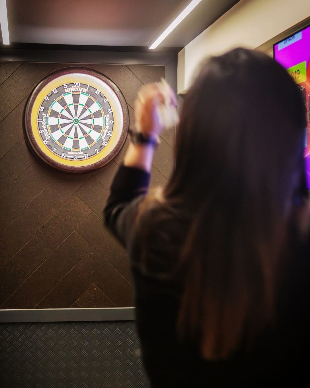 Oche Club darts lanes